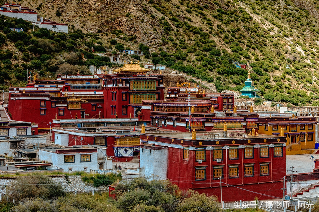 噶举派最大支派主寺大宝法王驻锡地,活佛转世制度首创地—楚布寺