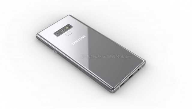 换掉3850mAh大充电电池 2020年Galaxy Note 9长那样