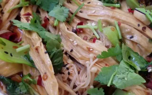 圖片[1]-香辣腐竹做法 操作簡單 但口好-起舞食譜網