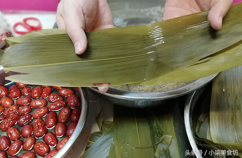 圖片[3]-教你最簡單的包粽子訣竅 簡單好吃又好學 詳細步驟都在里面-起舞食譜網(wǎng)