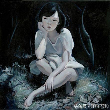 感情输给了现实的句子 被现实打败的经典句子，句句直戳心窝图片
