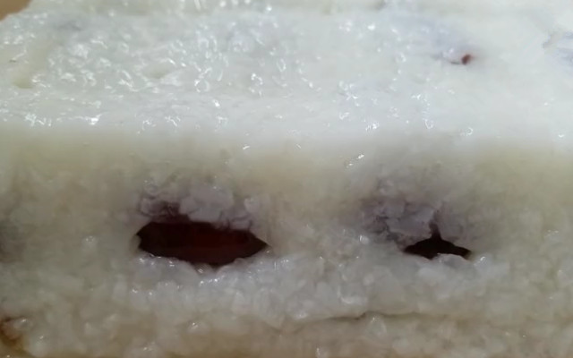 圖片[1]-在家自制糯米切糕 只需兩種簡單食材 香甜軟糯 怎么吃都不夠！-起舞食譜網