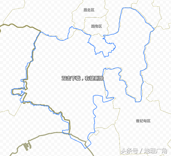 唐山市行政区划地图