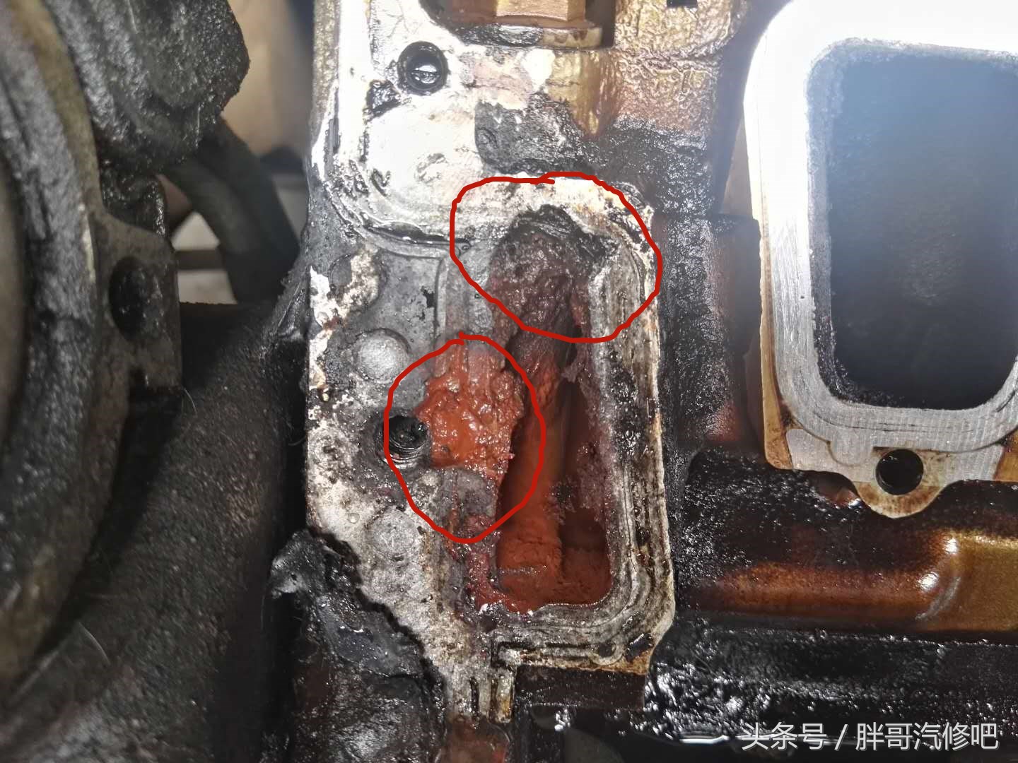 图片[17]_别克V6发动机怠速时异响明显 防冻液缺少高温 胖哥拆解找原因_5a汽车网