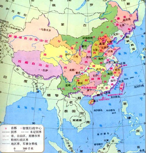 中国唯一内陆变沿海的省份，建省600年来一直没有出海口