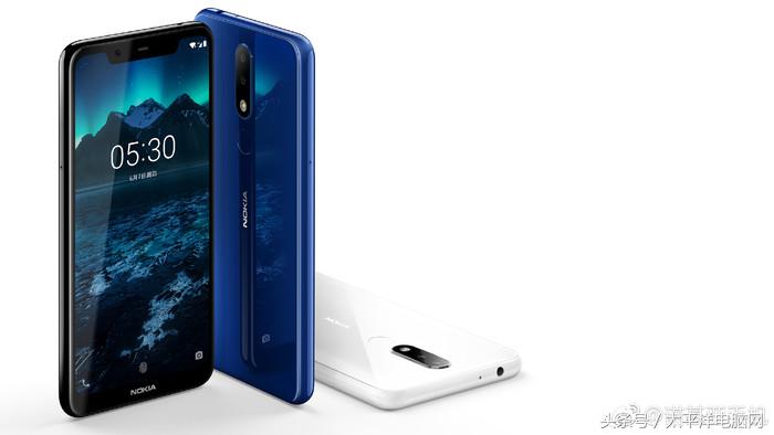 Nokia X5宣布公布：999元开售，流海全面屏手机双摄像头