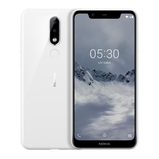 NokiaX5公布，MTKP60，流海全面屏手机，999元起