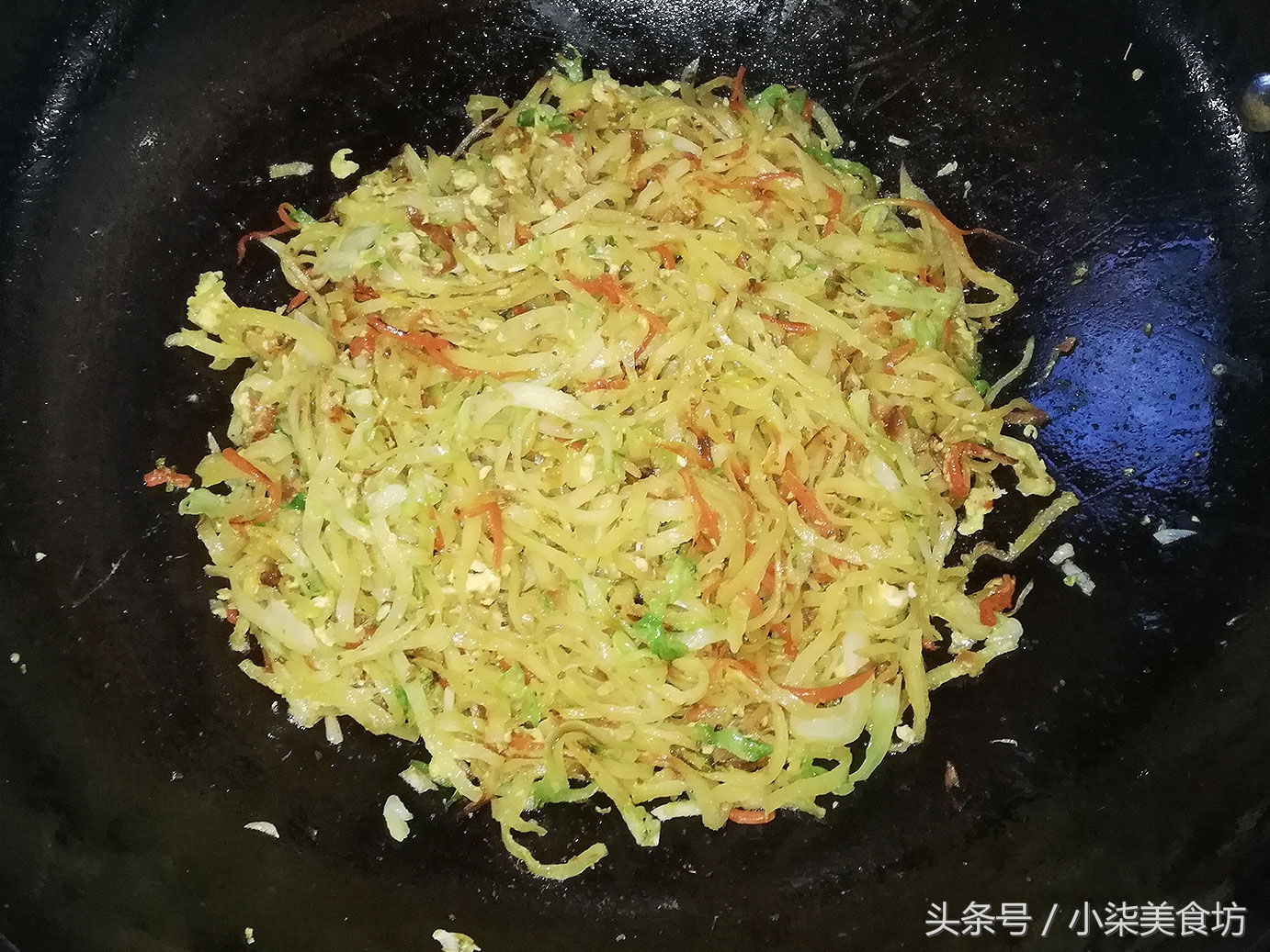 图片[10]-教你“黄金炒饼”的家常做法 一看就有食欲 比大鱼大肉都香！-起舞食谱网