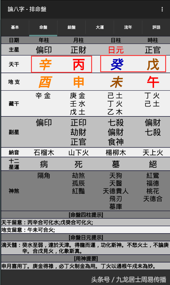 《一个月学会八字算命》第六课 十二长生与天干五合