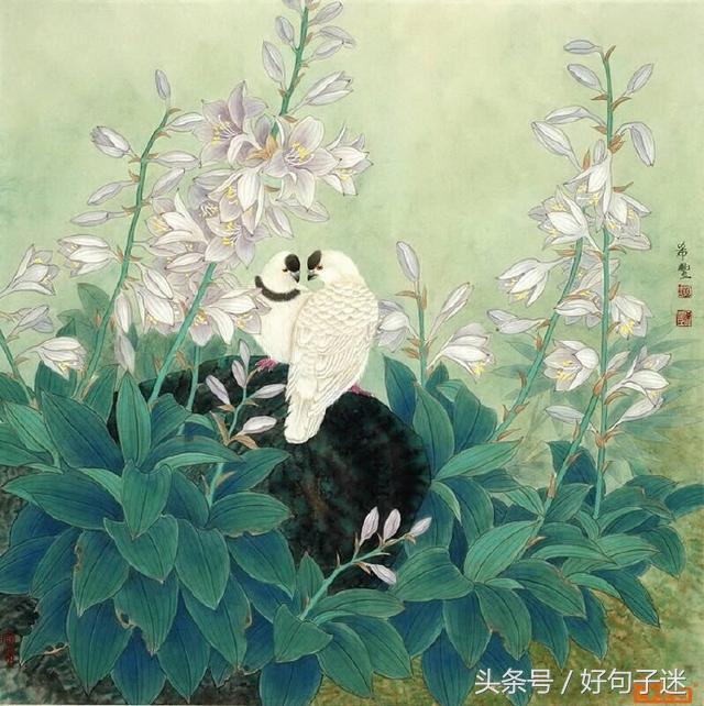 唯美简单淡雅的句子 淡雅唯美古风意境句子图片