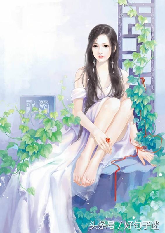 古风的短句 春深花浅笑，秋浓叶忧伤，夜月一帘梦，春风十里情图片