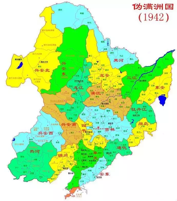 其行政权力很大时候都要看着日本人的脸色,行政区划调整上也不例外