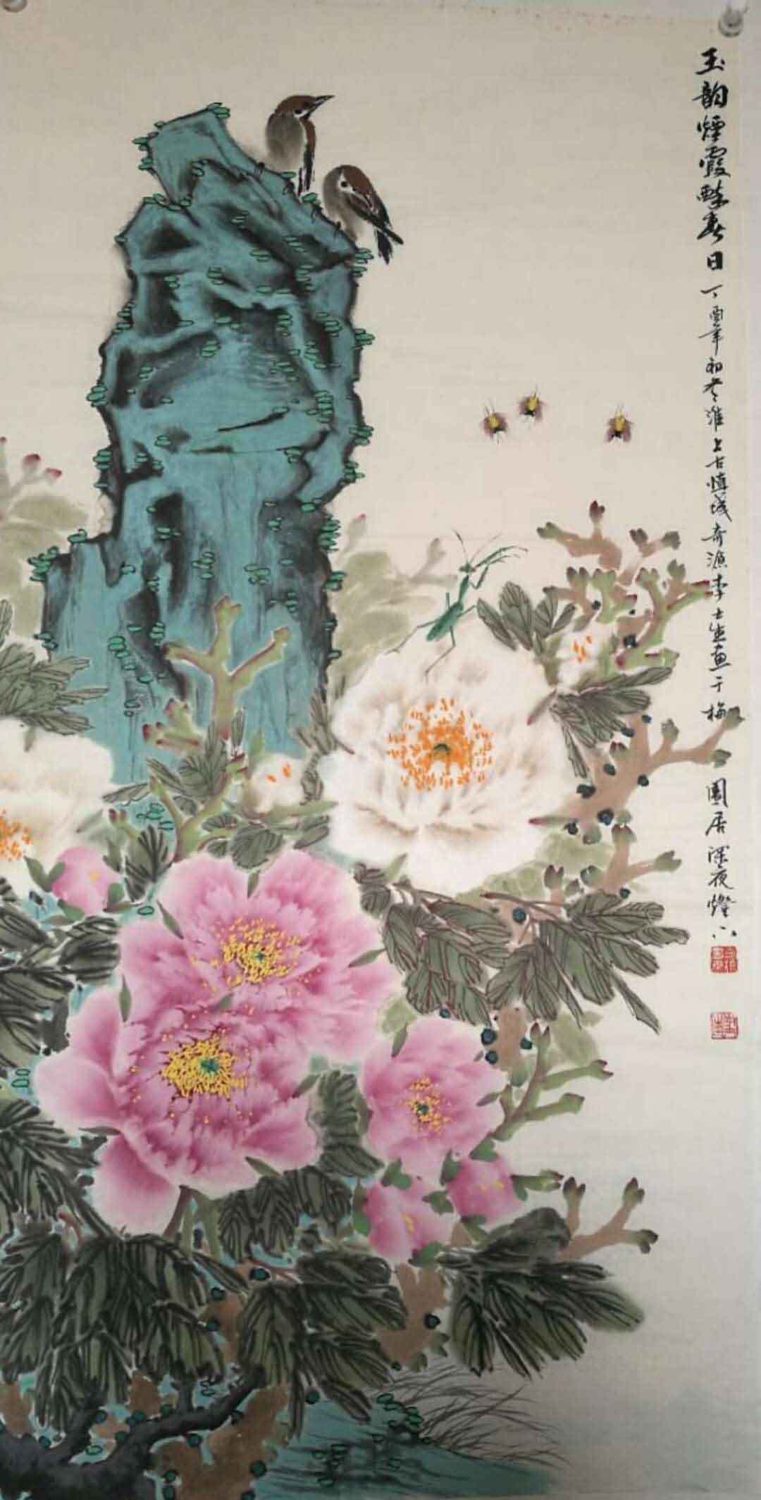 著名画家李士生:构图新颖,笔墨奔放含蓄,
