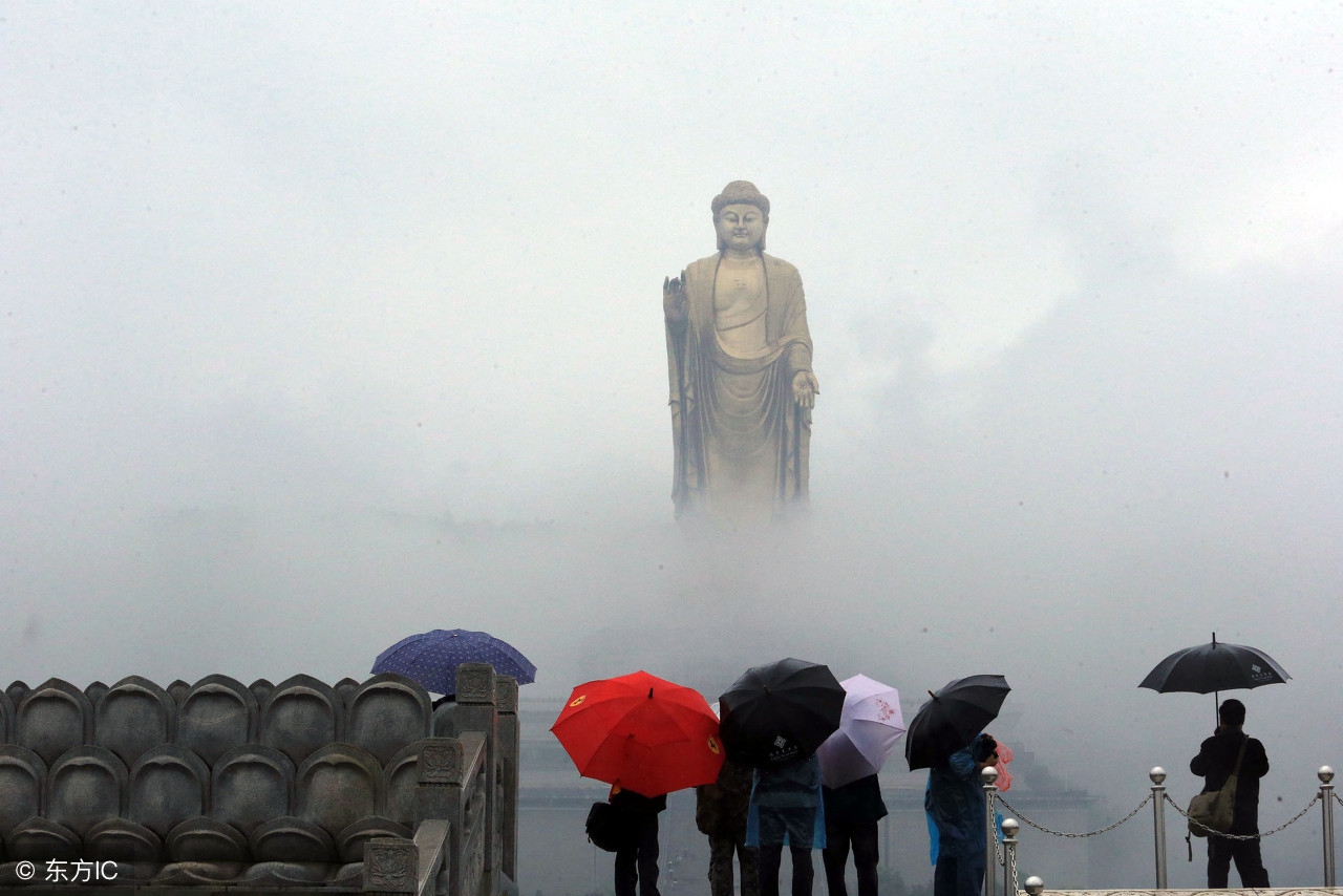 中国五大佛像，浮躁的时候站在佛像前面，内心会平静许多