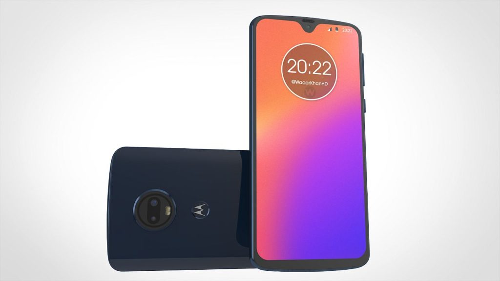 在某国外论坛见到疑是Moto G7的宣图，一起养护眼