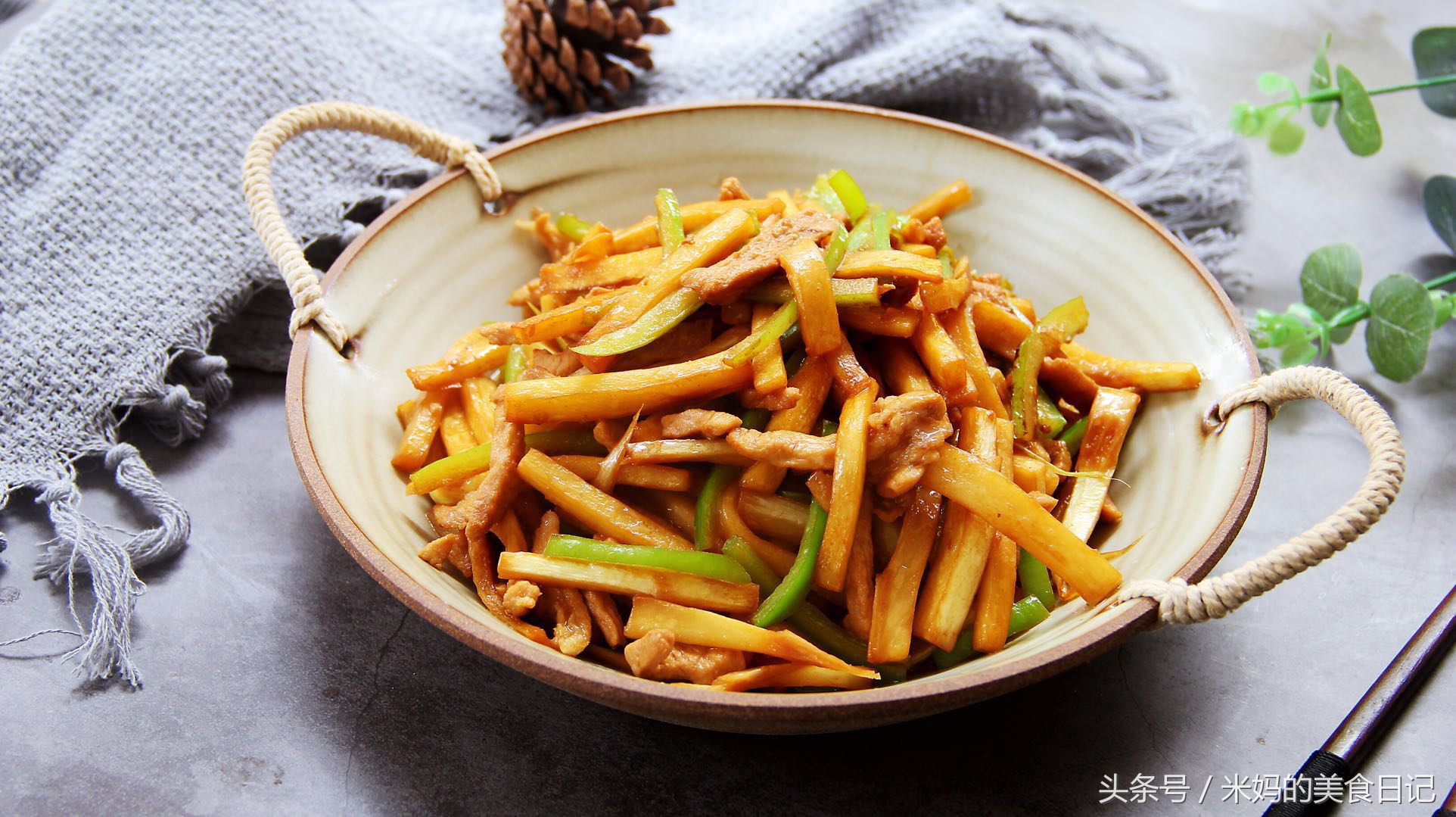 圖片[2]-茭白炒肉做法步驟圖 簡單一炒異常美味-起舞食譜網