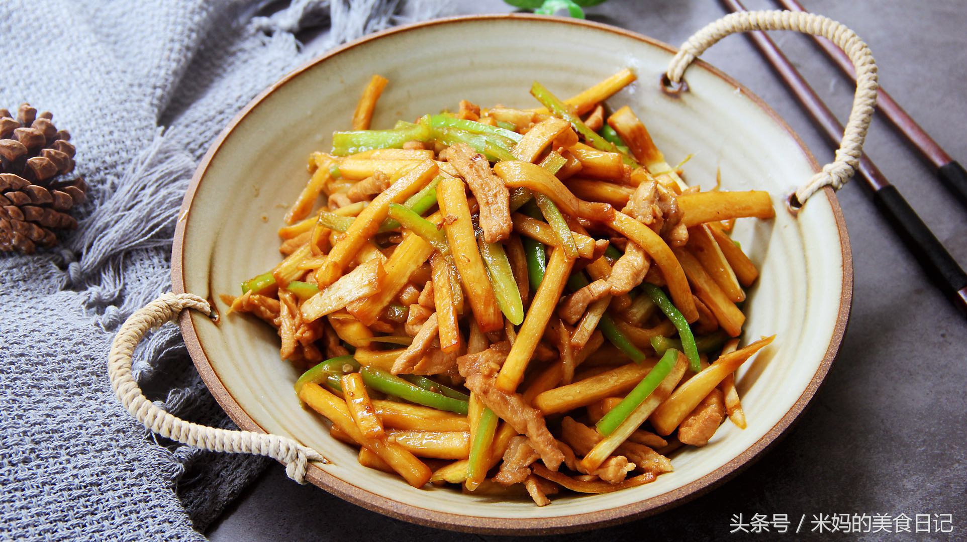 圖片[13]-茭白炒肉做法步驟圖 簡單一炒異常美味-起舞食譜網