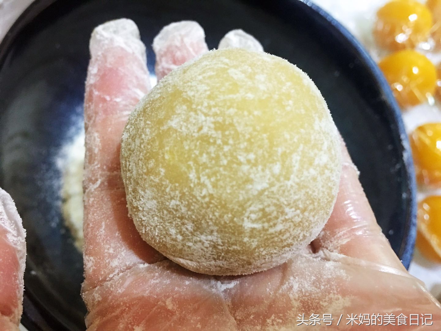 图片[11]-包月饼以及做饼皮步骤图 更有味一口一块真过瘾-起舞食谱网