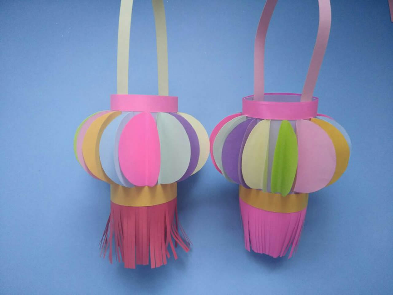 教大家制作一款简单漂亮的灯笼,手工diy图解教程)