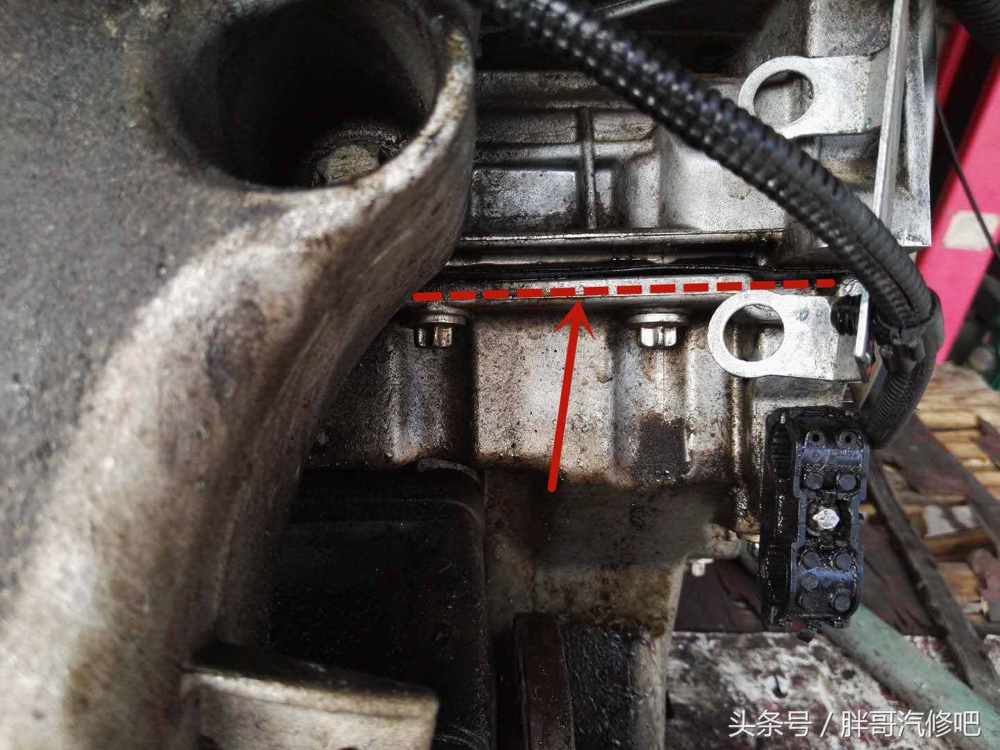 图片[4]_5年车龄的宝马发动机已经不是简单的渗油 维修起来很麻烦_5a汽车网