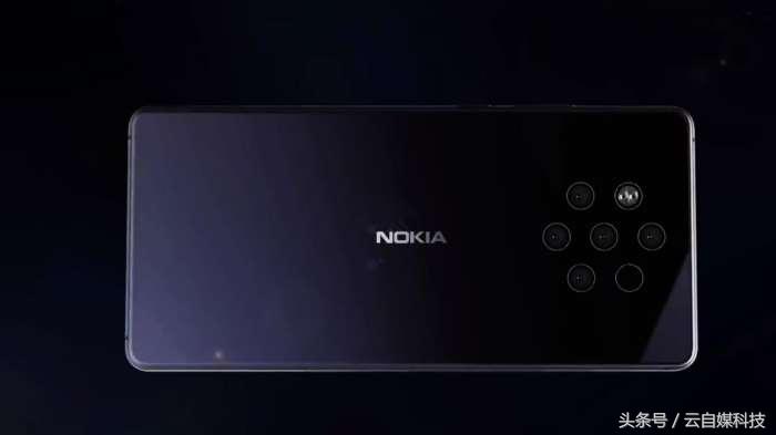 Nokia亮金牌：2.5D水滴屏 悦幕屏显技术性 后置摄像头5摄 Nokia顶峰重归