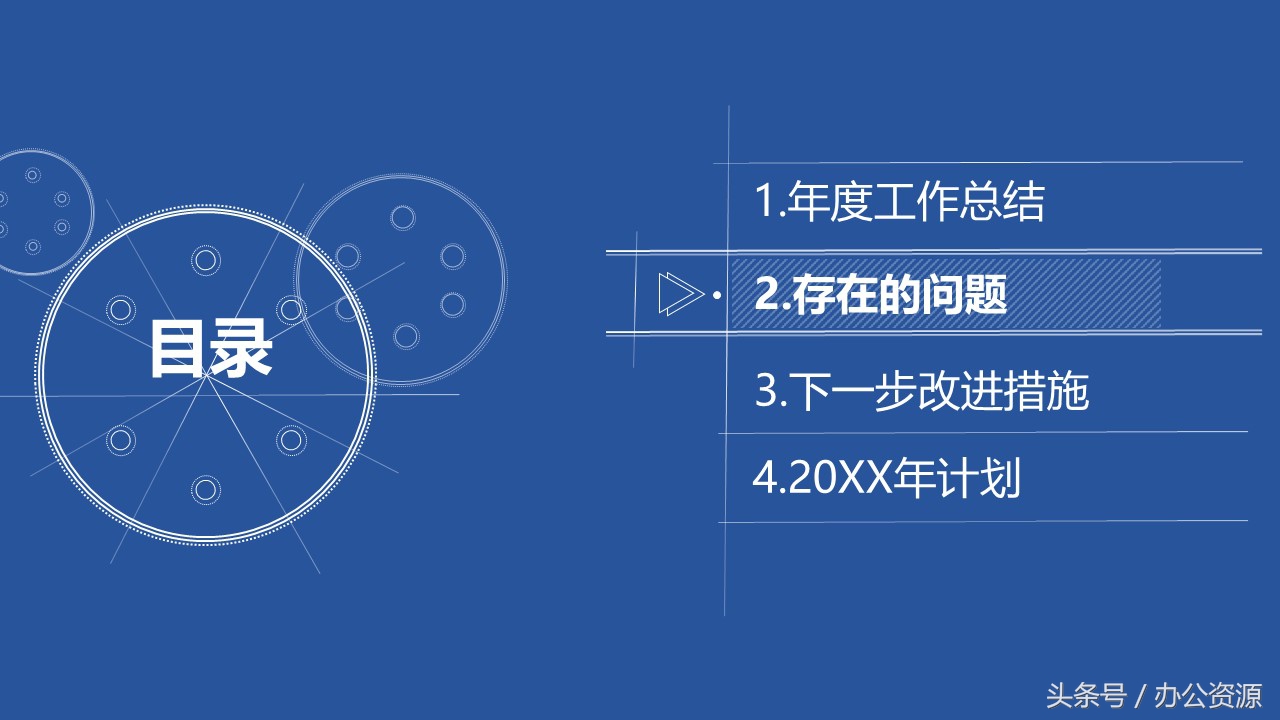 梦寐以求的年度工作报告总结ppt模板样式清晰极简不可多得报告总结