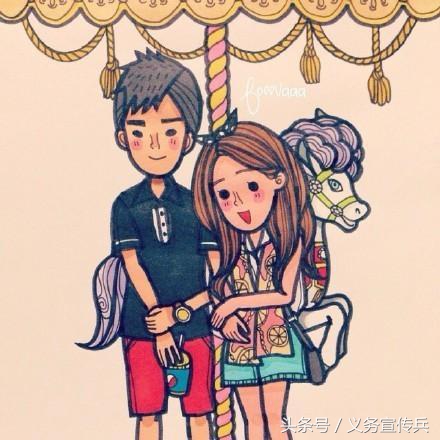 给女朋友留言暖心的短句，句句甜言蜜语图片
