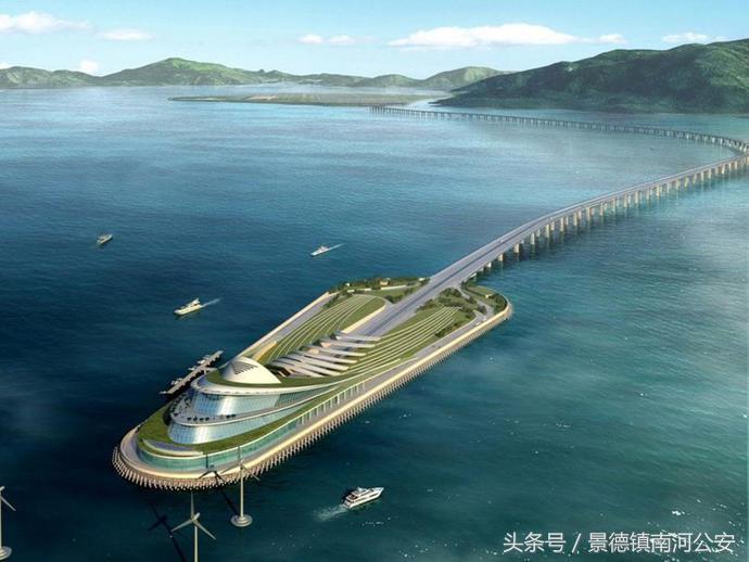 120个巨型钢圆桶扎进深海，港珠澳大桥人工岛这样建成