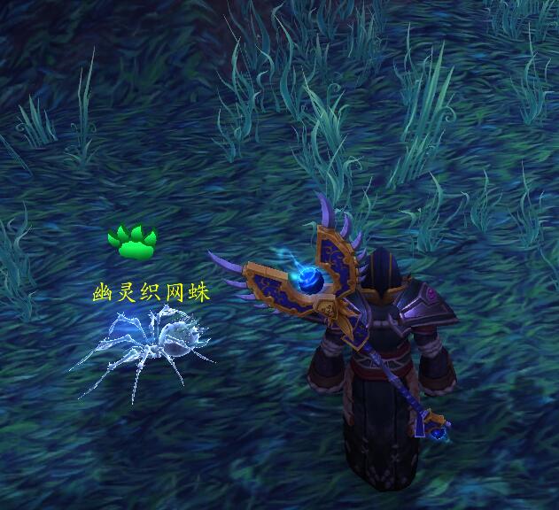 魔兽世界：万圣节幽灵要塞装扮 幽灵小蜘蛛和幽灵老鼠宠物