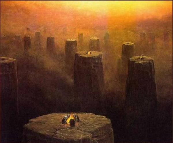 人死亡后的世界是什么样？画家出车祸后画出，