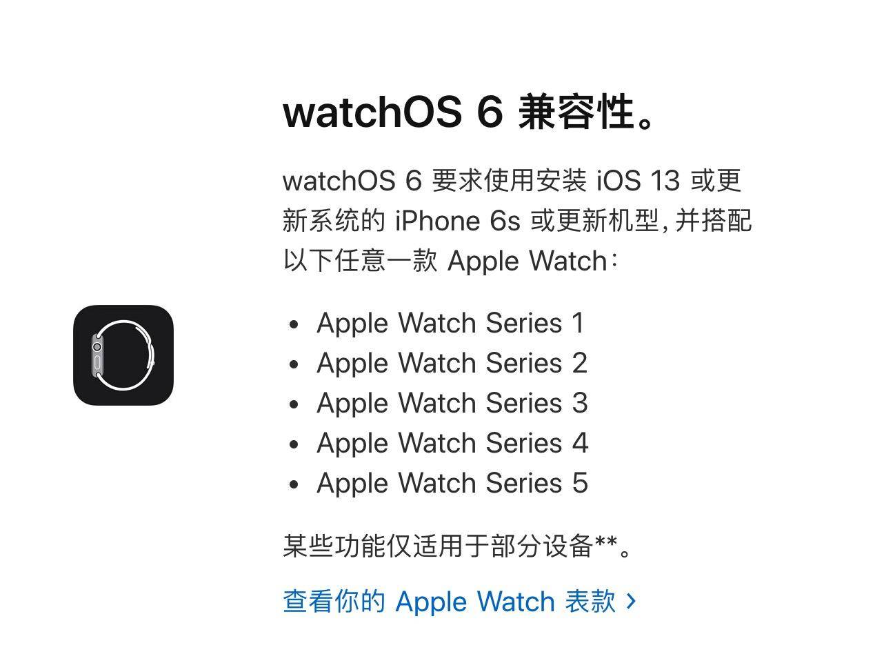 苹果发布watchOS 5.3.2，旧款Apple Watch 1、2代可升級