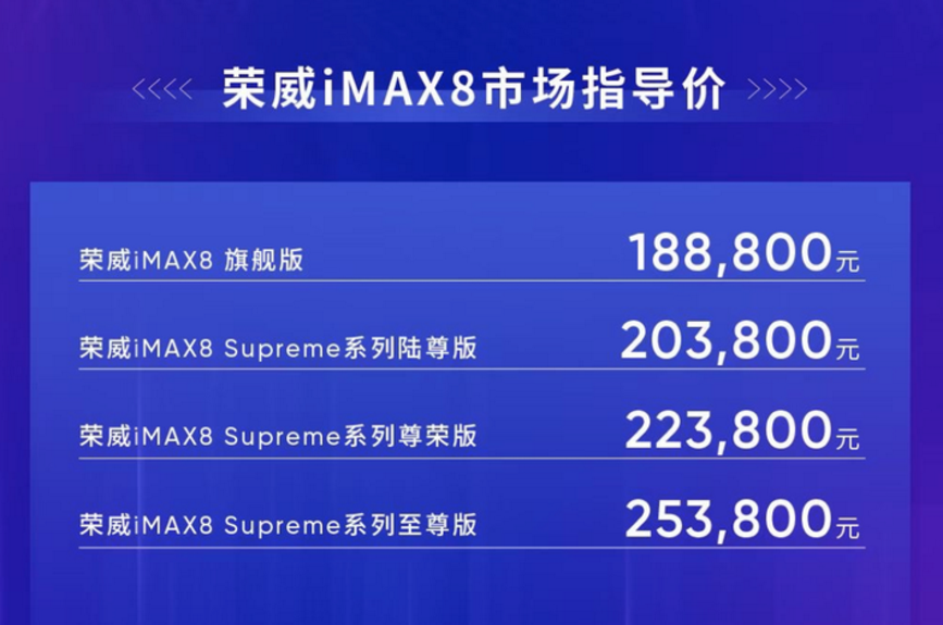 还买啥GL8、奥德赛，荣威iMAX8它不香吗