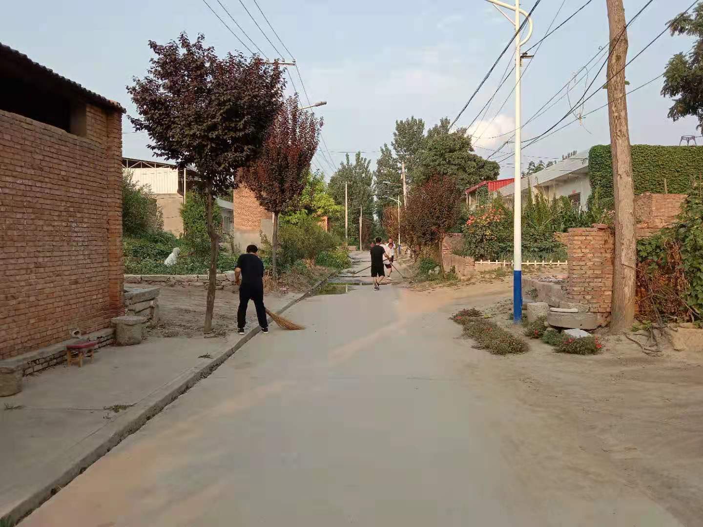 莲花寺镇建设新农村卫生要先行