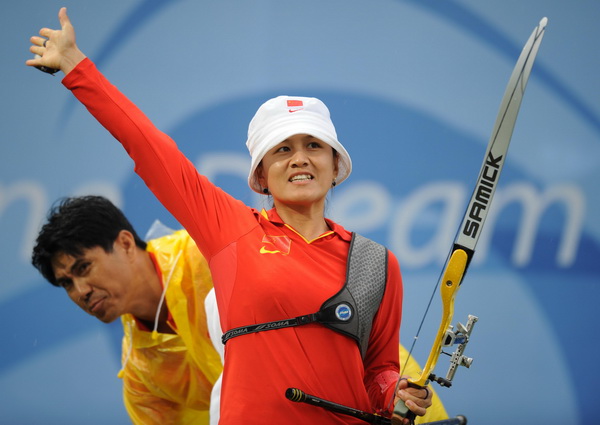 世界射箭史上最大冷门 中国神射手一人射落世界前三3人