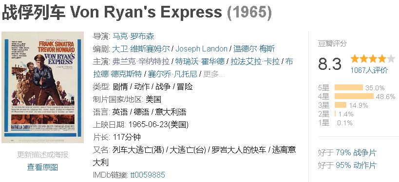 豆瓣评分最高的10部越狱电影，除了肖申克的救赎