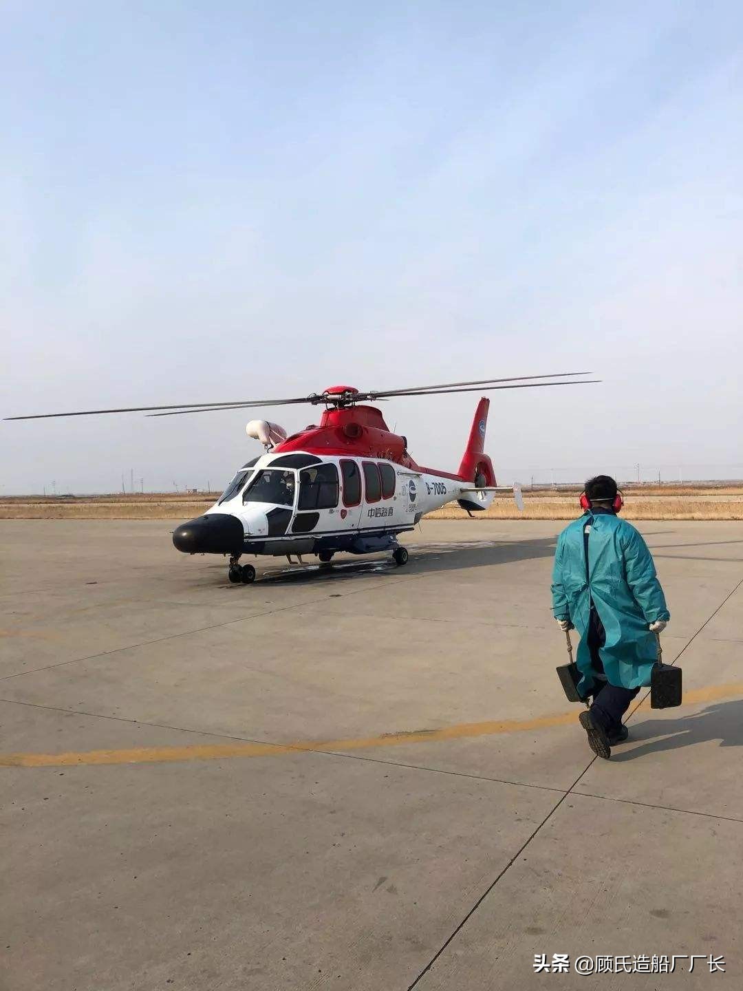 带病飞行空中散架，记海洋直升机公司贝尔412机