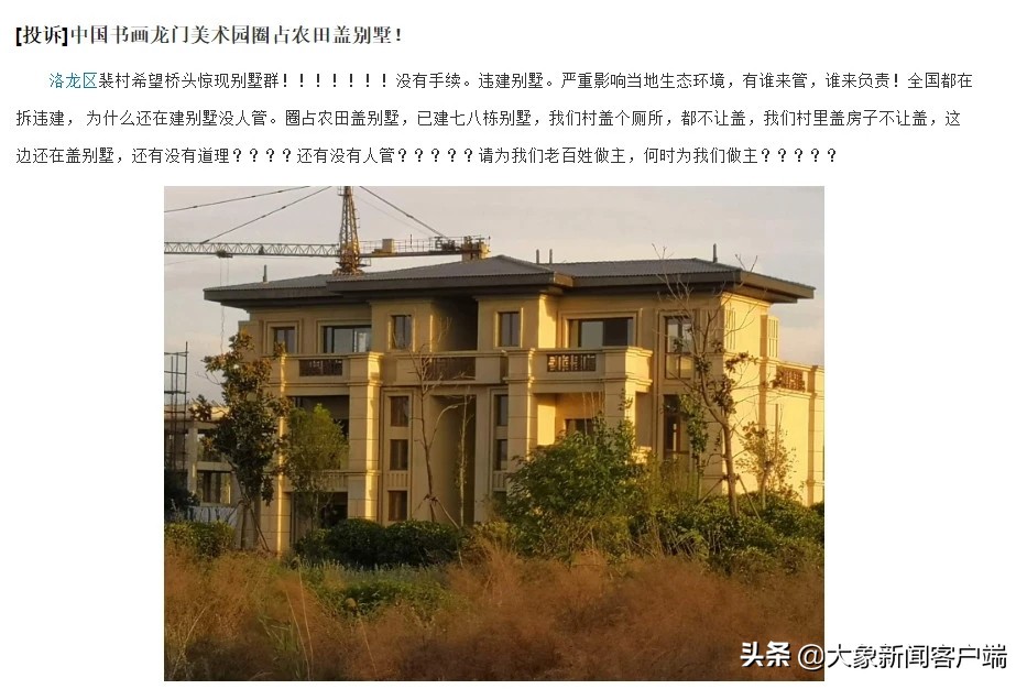 中国国画院20套违建别墅被没收，官方通报来了