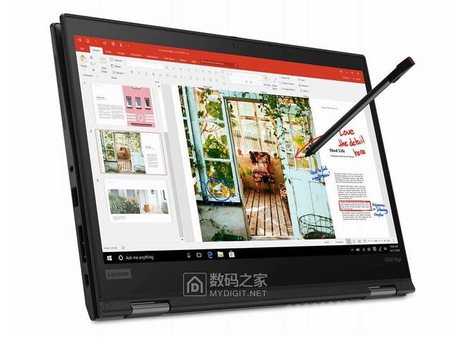 想到日本国先发ThinkPad X390 Yoga形变本：4096级感压、狂瘦12%