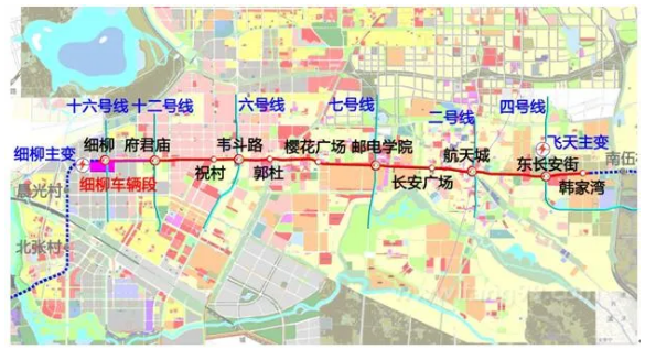 西安地铁建设进展 9条线路里程约241公里