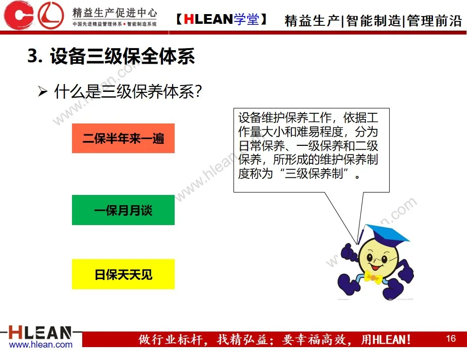 「精益学堂」全员生产保全（ TPM ）