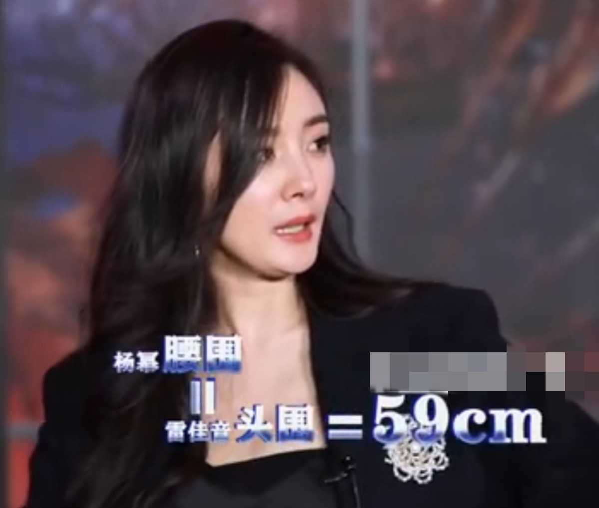 28岁张彬彬自曝头围，数值超过雷佳音，还比杨幂腰围多2厘米