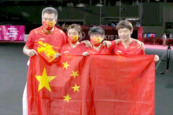 伟大！国乒主教练刚做完心脏手术，带病指挥弟子、勇夺2枚金牌
