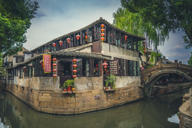 蘇州沒有過度商業化的古鎮，純凈優雅，門票78元，距上海58公里