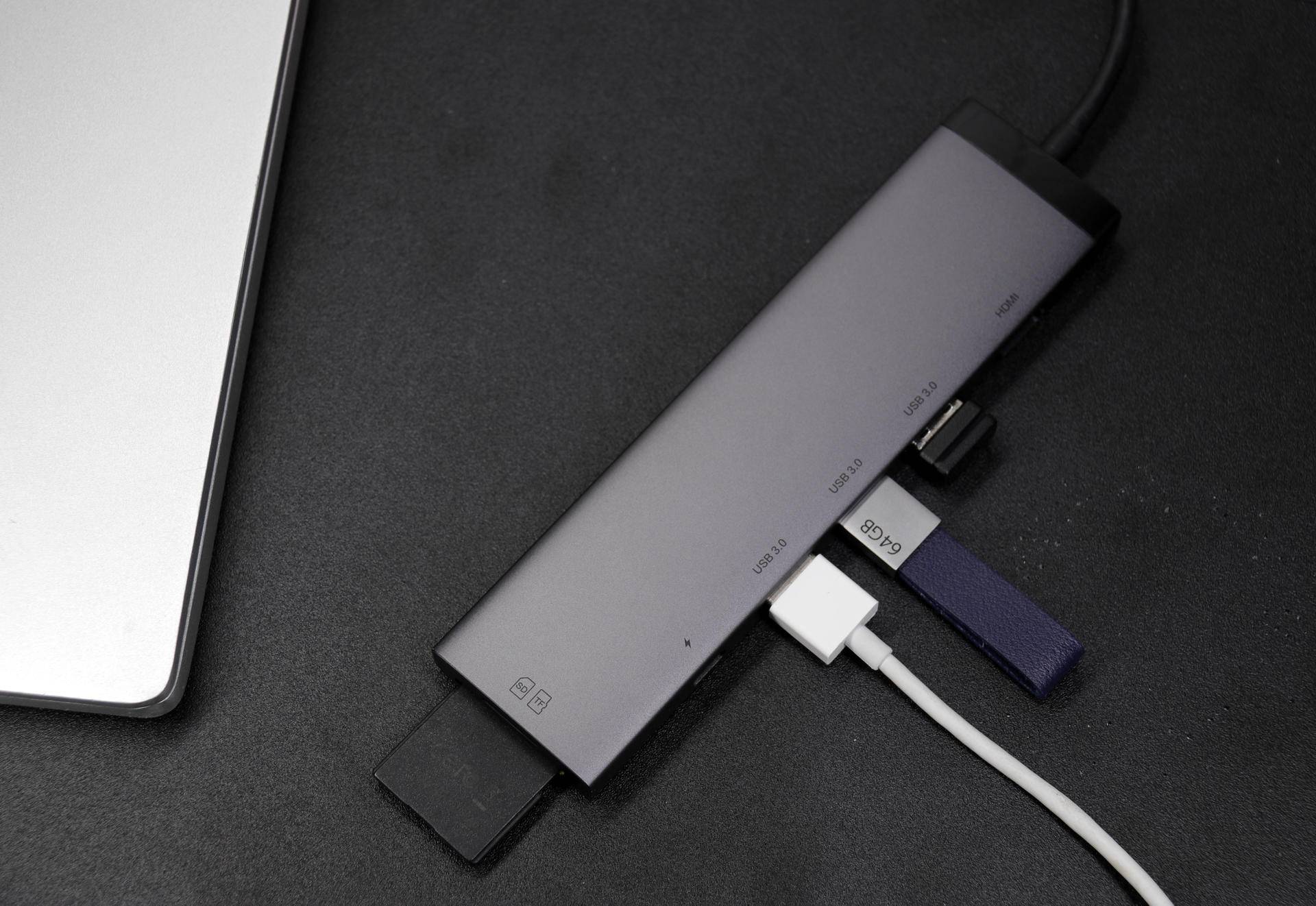 同价位无对手，米物Type-C转换器7合一，天生实力派