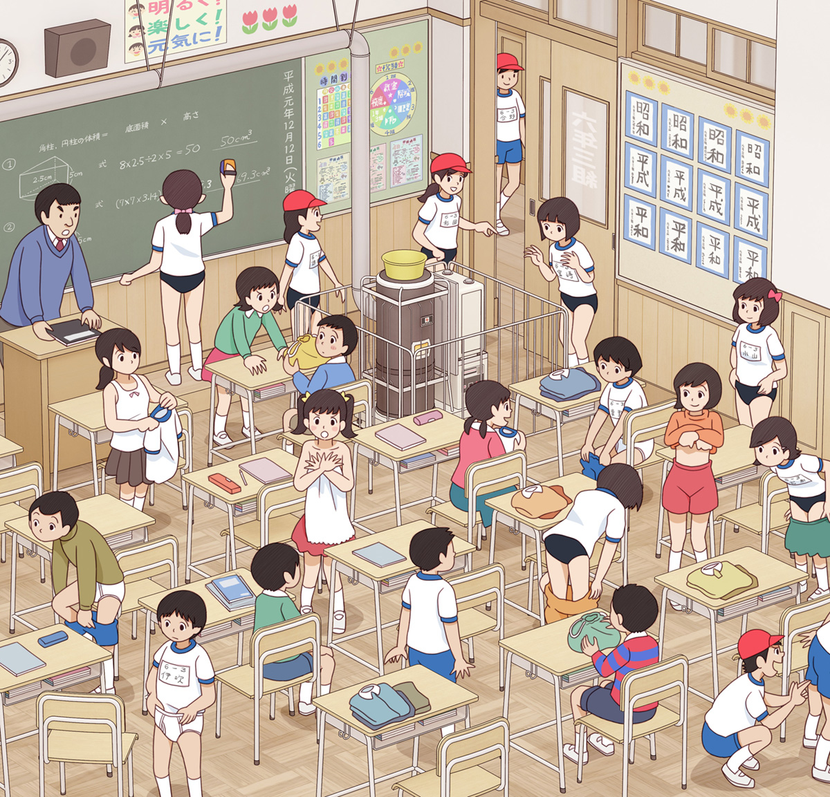 日本畫師筆下的「青春期」，熱評卻是：太日本了！高中生才不這樣