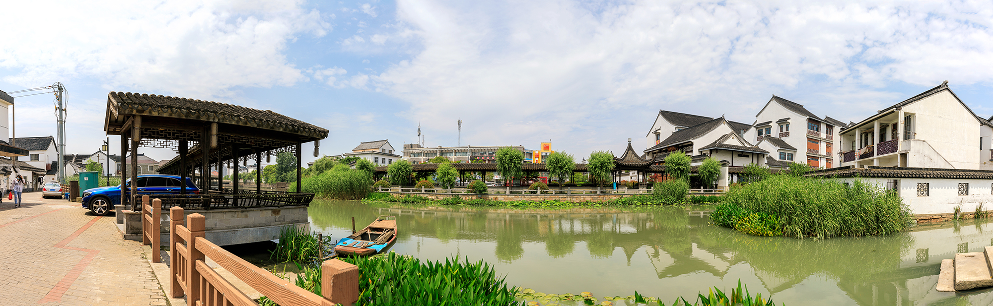 你們說的歲月靜好在哪里？我在甪直古鎮(zhèn)，看夏天的風(fēng)吹過