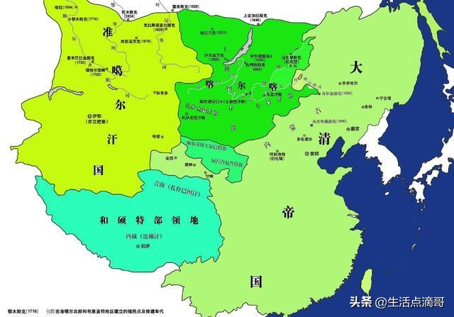 蒙古历史：准格尔汗国与满清战争究竟持续了多少年