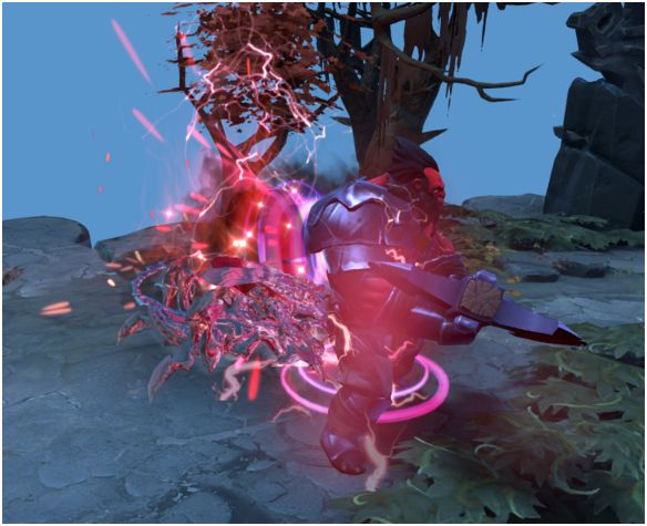 DOTA2饰品推荐——编织者腥红之