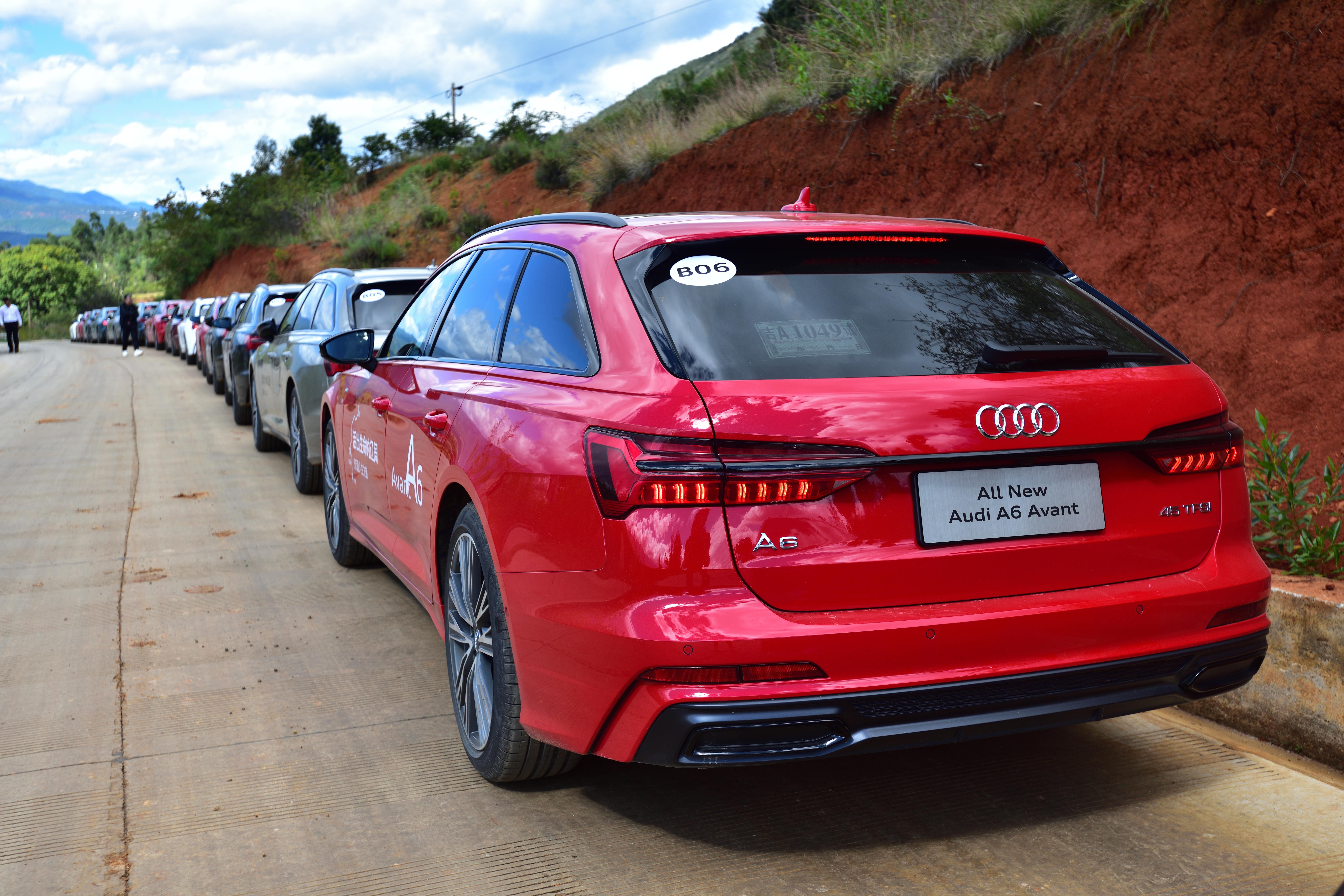 大相径庭的并蒂莲试驾奥迪a6旅行车家族