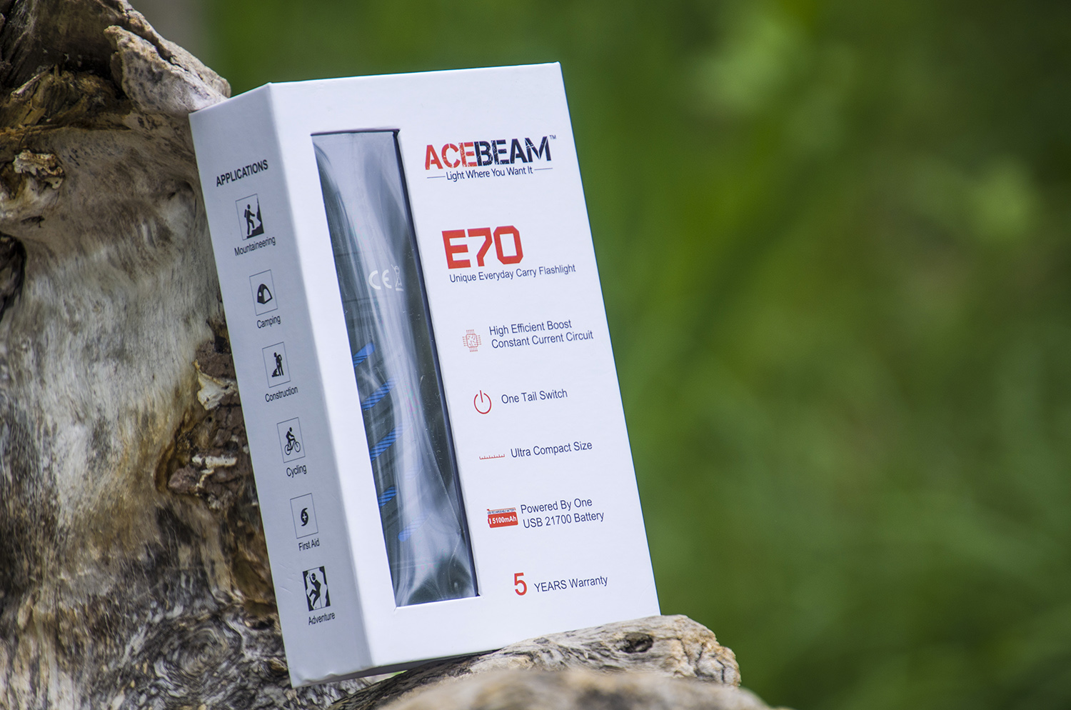 “三高”手电，高颜值、高亮度、高性能：ACEBEAM E70